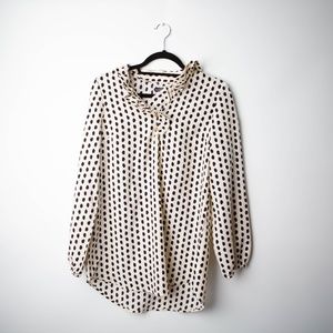 Mudpie Blouse | Black and White | Size Small